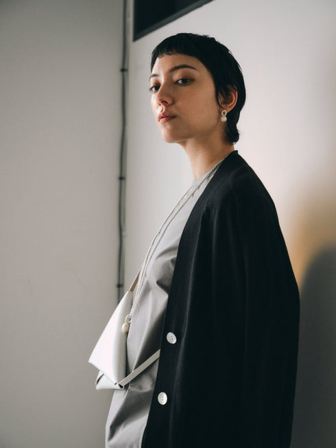 basic long cardigan